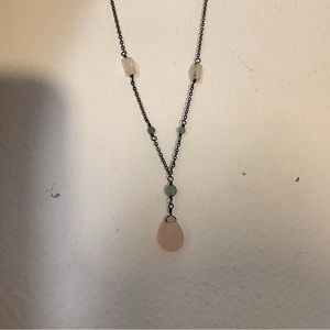 Cute choker style Pendant with Gems necklace
